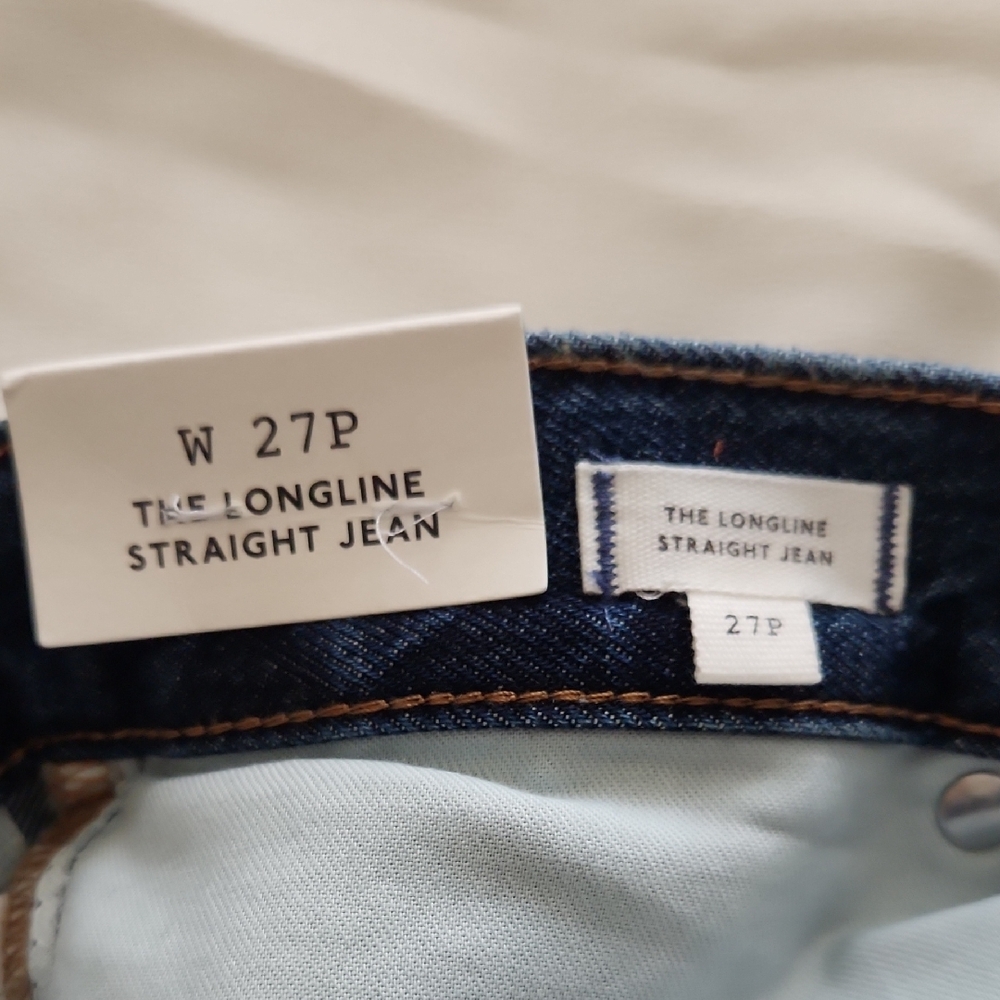 NWT Madewell The LongLine Straight Jean - Picture 8 of 9